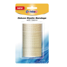 Deluxe Elastic Bandage with Velco, 10cm*4.57m (EBV-003)